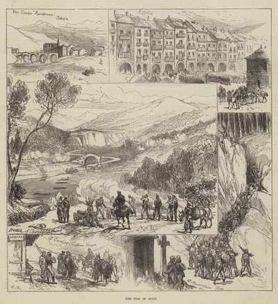 De Oorlog in Spanje door Sir John Charles Robinson